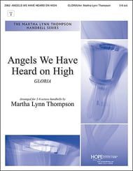 Angels We Have Heard on High Handbell sheet music cover Thumbnail